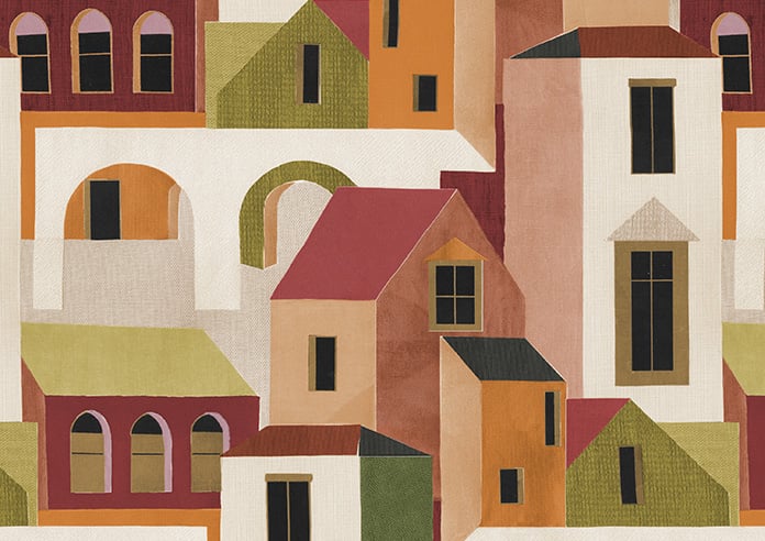 Santiago, Rumba - Motorised Roman Blind - Image 7